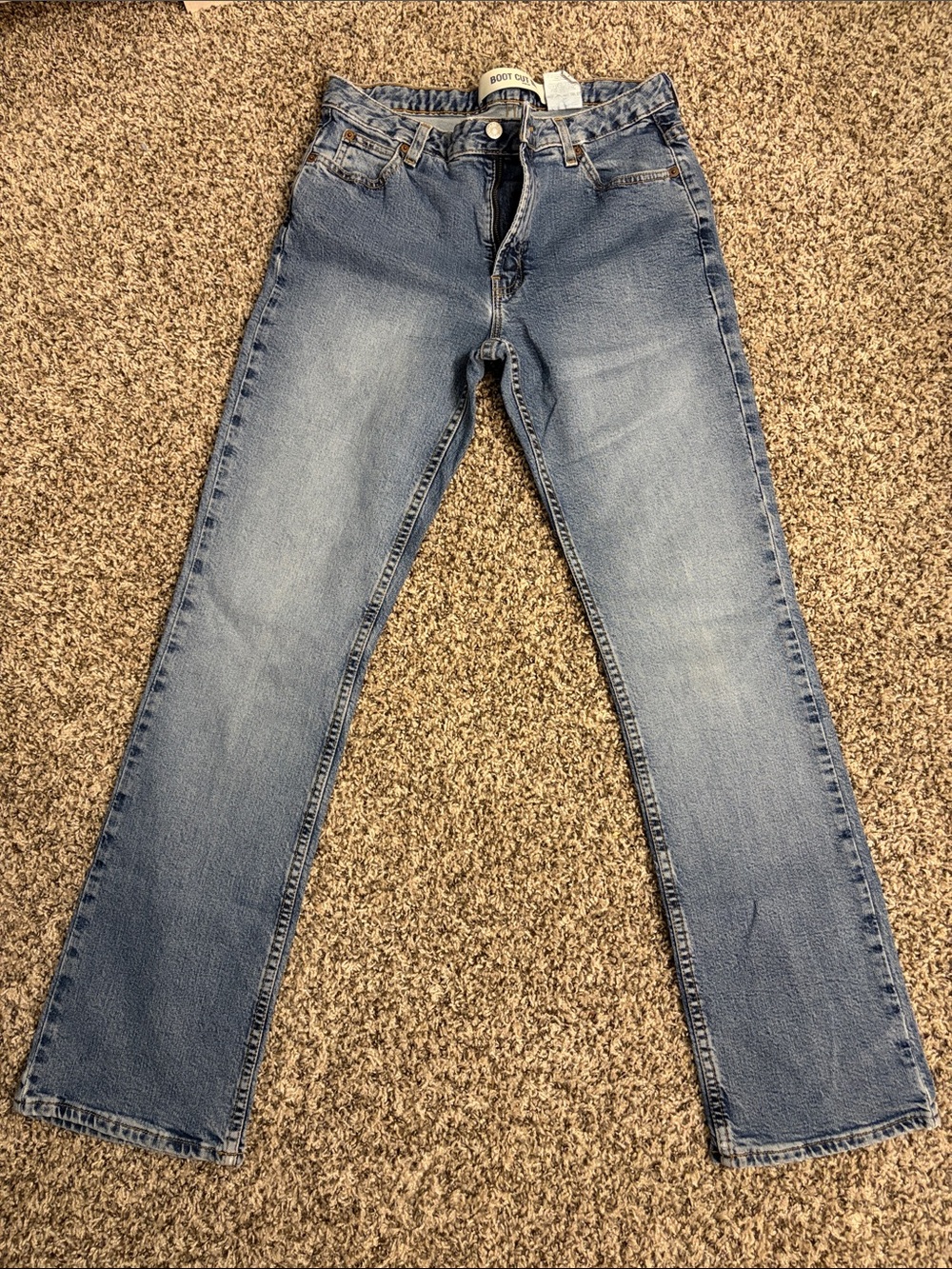 GAP Bootcut Jeans in Light Blue Wash